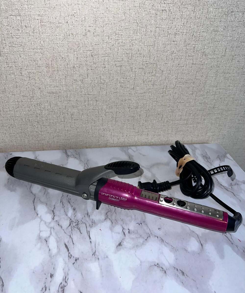 Conair InfinitiPro 1 1/4-Inch Wet/Dry Tourmaline Ceramic Curling Iron CD103WFN